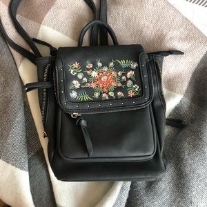 Mini Embroidered Backpack